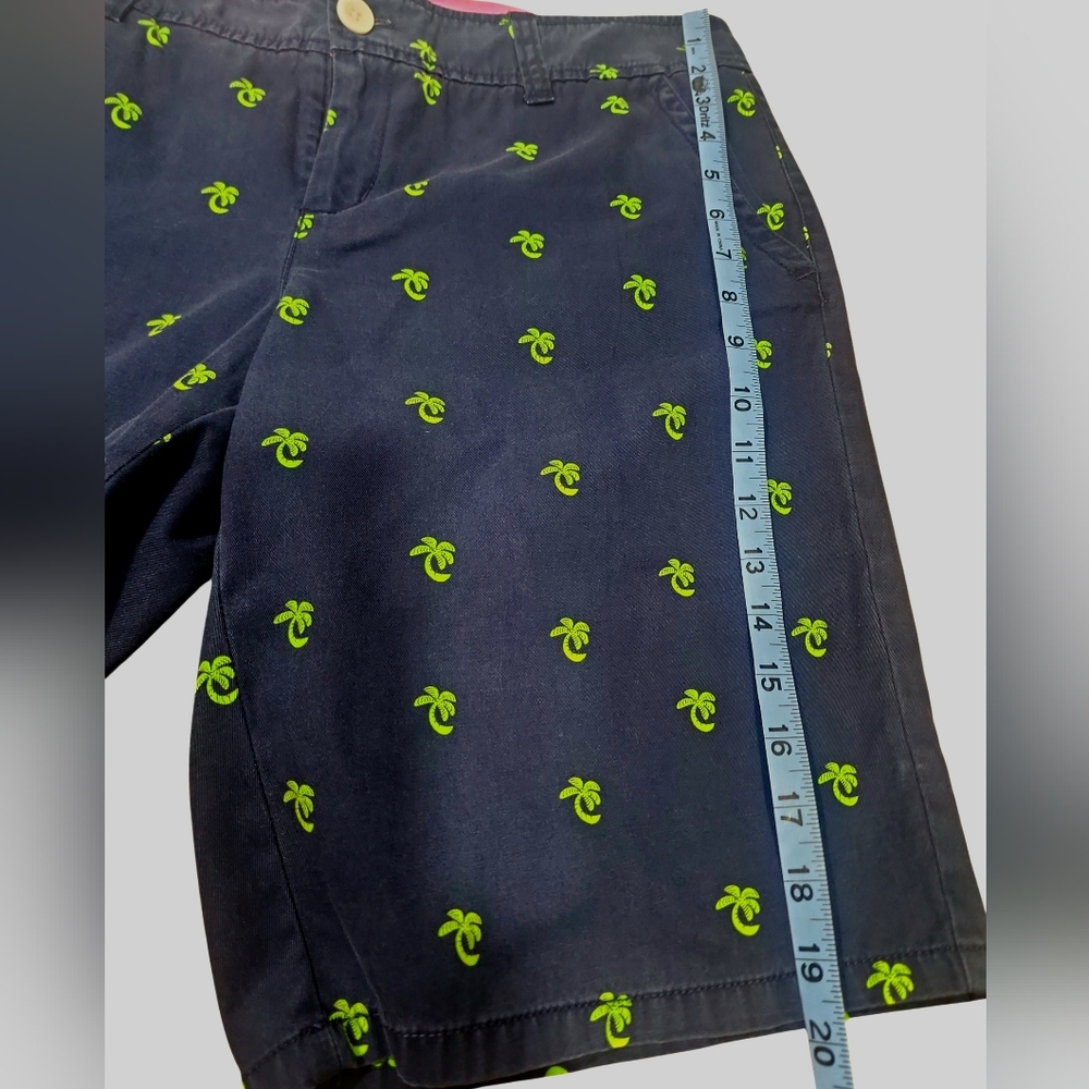 Lilly Pulitzer Palm Beach Fit Chino/ Bermuda Navy Blue Shorts. 10 - Picture 5 of 12